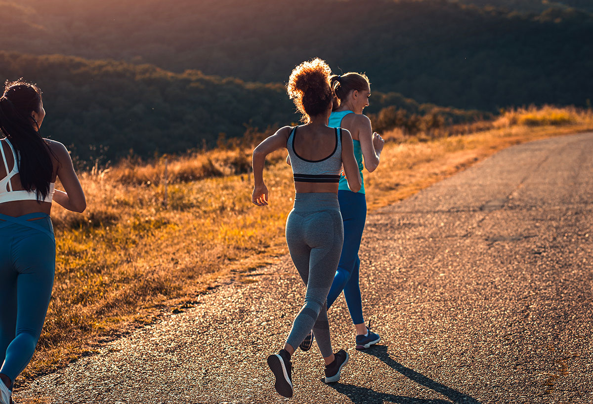 Courir en famille