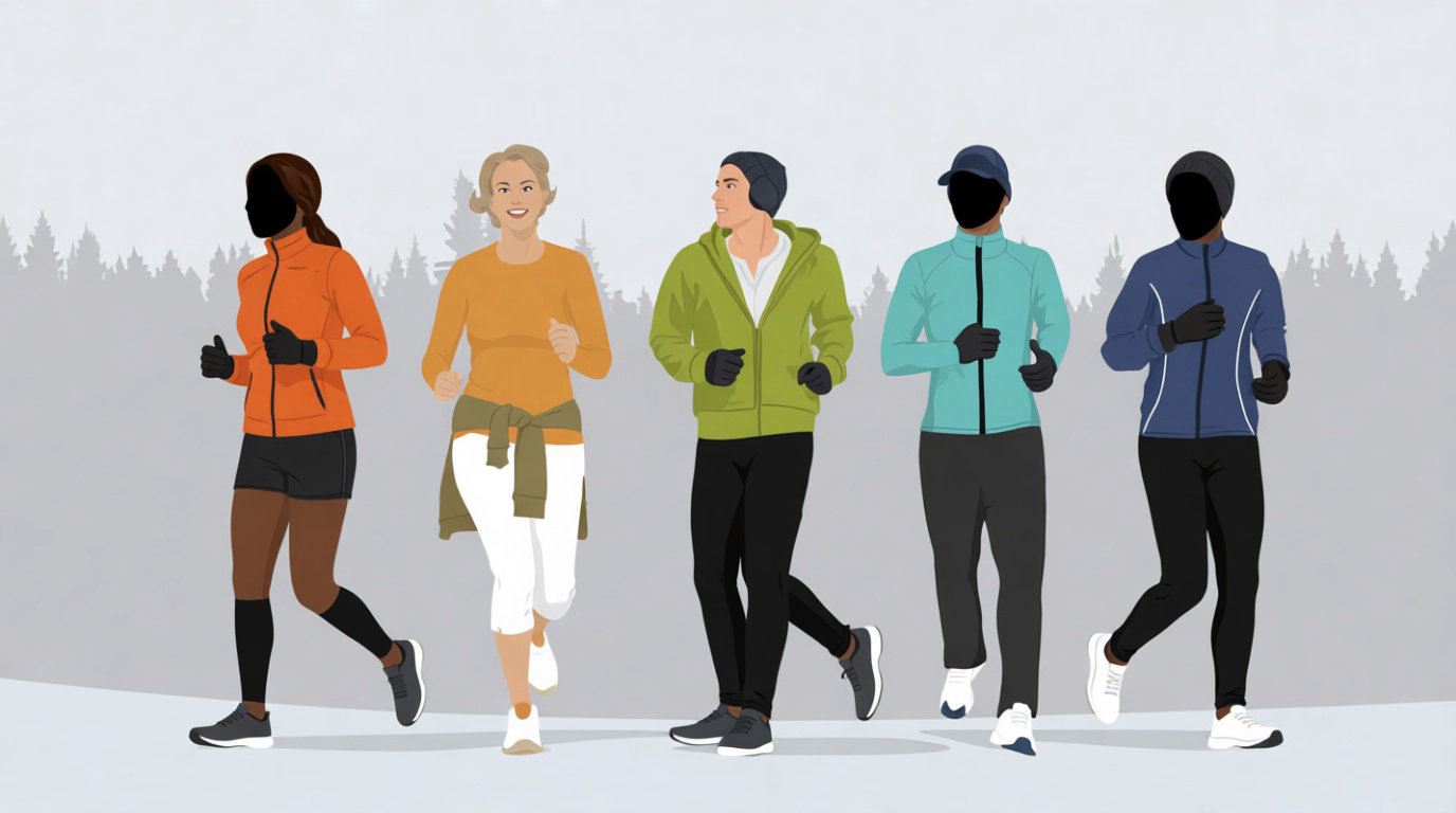 Adapter sa foulée et son corps aux conditions nocturnes